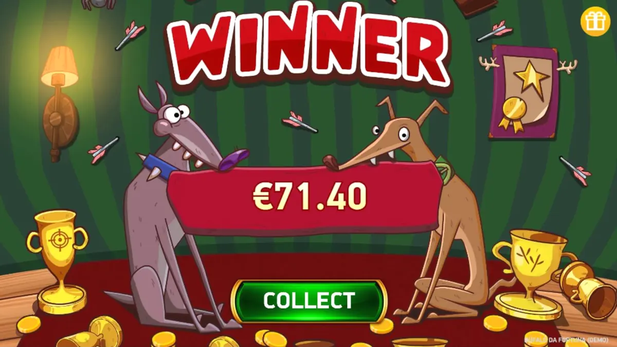 Tampilan visual slot Buffalo da Fortuna dengan latar belakang dataran Amerika